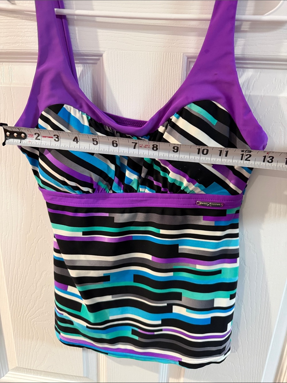 Zero Xposure Women’s Tankini Top (Size: 8)(EUC) - Picture 10 of 12
